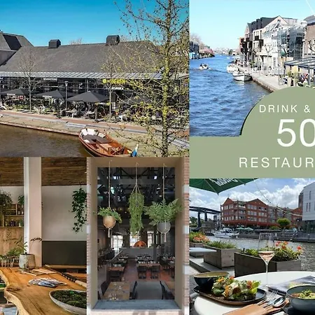 Bijzonder Stadshuis Met Diepe Moderne Tuin. * Alphen aan den Rijn