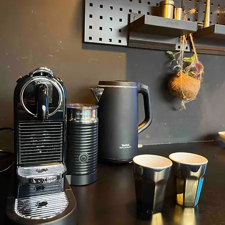 Bijzonder Stadshuis Met Diepe Moderne Tuin.